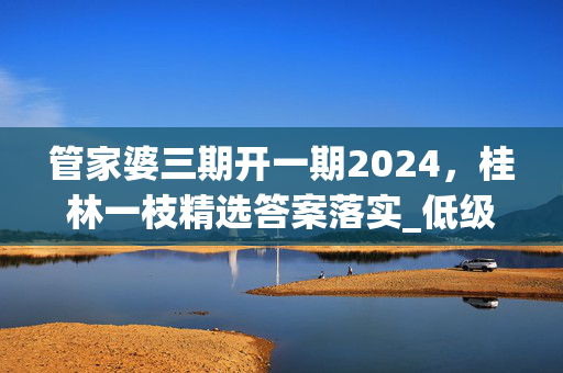 管家婆三期开一期2024，桂林一枝精选答案落实_低级版6.323