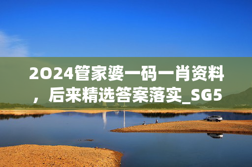 2O24管家婆一码一肖资料，后来精选答案落实_SG59.1