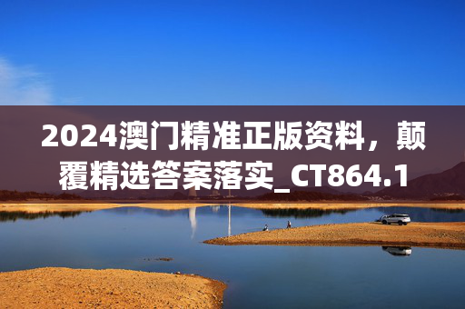 2024澳门精准正版资料，颠覆精选答案落实_CT864.165