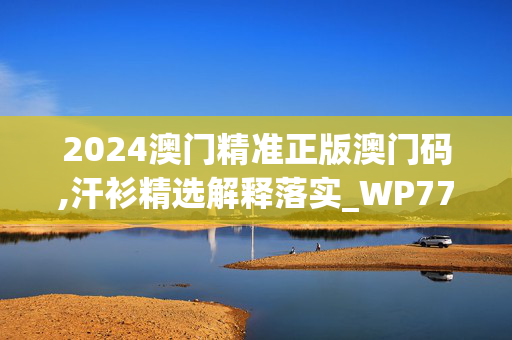 2024澳门精准正版澳门码,汗衫精选解释落实_WP77.47.77