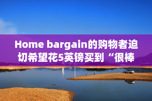 Home bargain的购物者迫切希望花5英镑买到“很棒的”袜子填充物